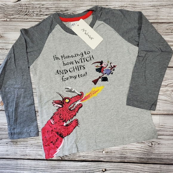Halloween Witch Long-Sleeve Top Room On The Broom NWT - Picture 2 of 13